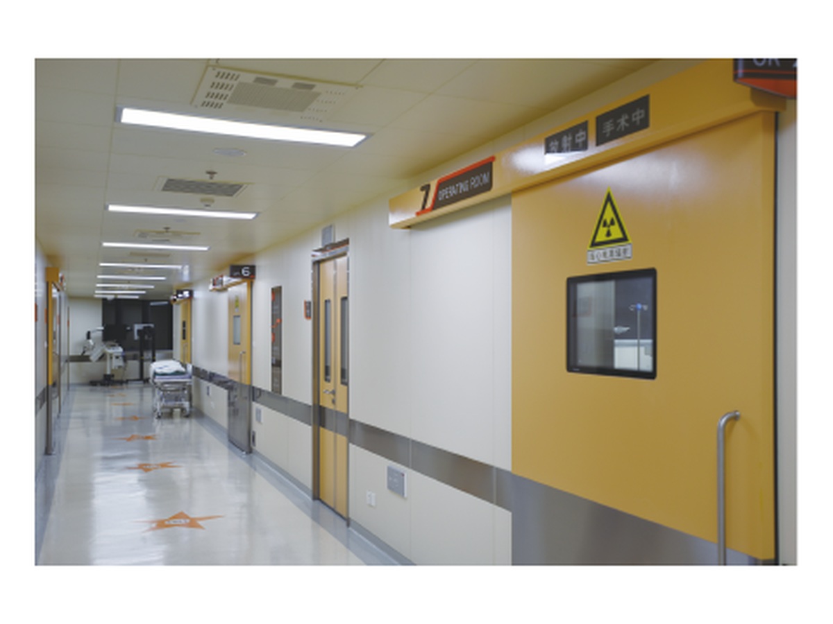 外挂下沉式医用自动门